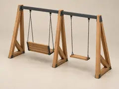 Двухсекционные качели ВД-X36 — другой ракурс