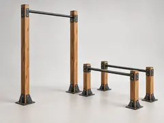 Станция испытаний с турником и брусьями ВД-X69 — общий вид