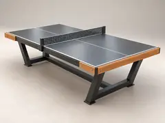 Теннисный стол с защитным краем ВД-X71 — другой ракурс