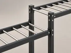 Металлический рукоход на двух высотах ВД-X74 — крупный план