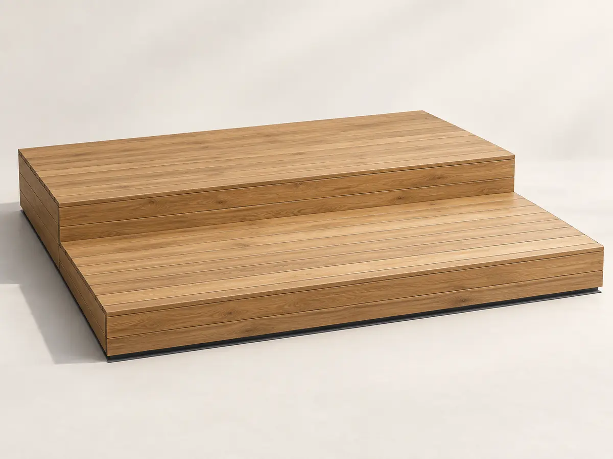 Визуализация модели Двухуровневый подиум